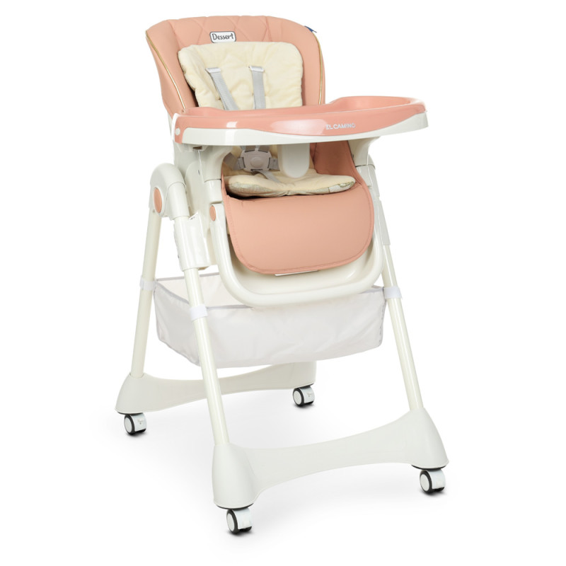 Стілець для годування El Camino ME 1086 DESSERT (pink) Стілець для годування El Camino ME 1086 DESSERT (pink)